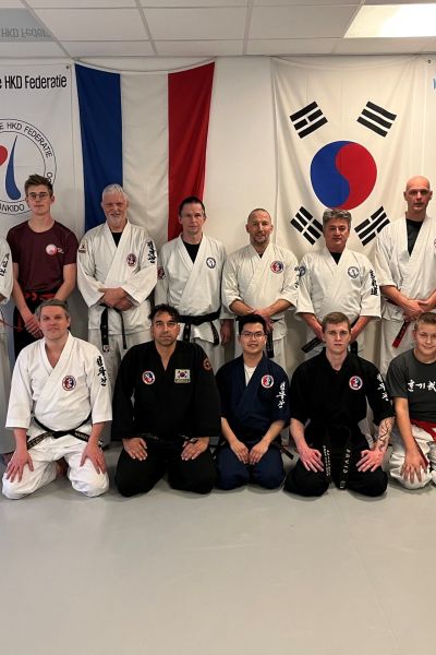 yudanja training hankimuye hapkido ijsselstein 2023 zwarte band